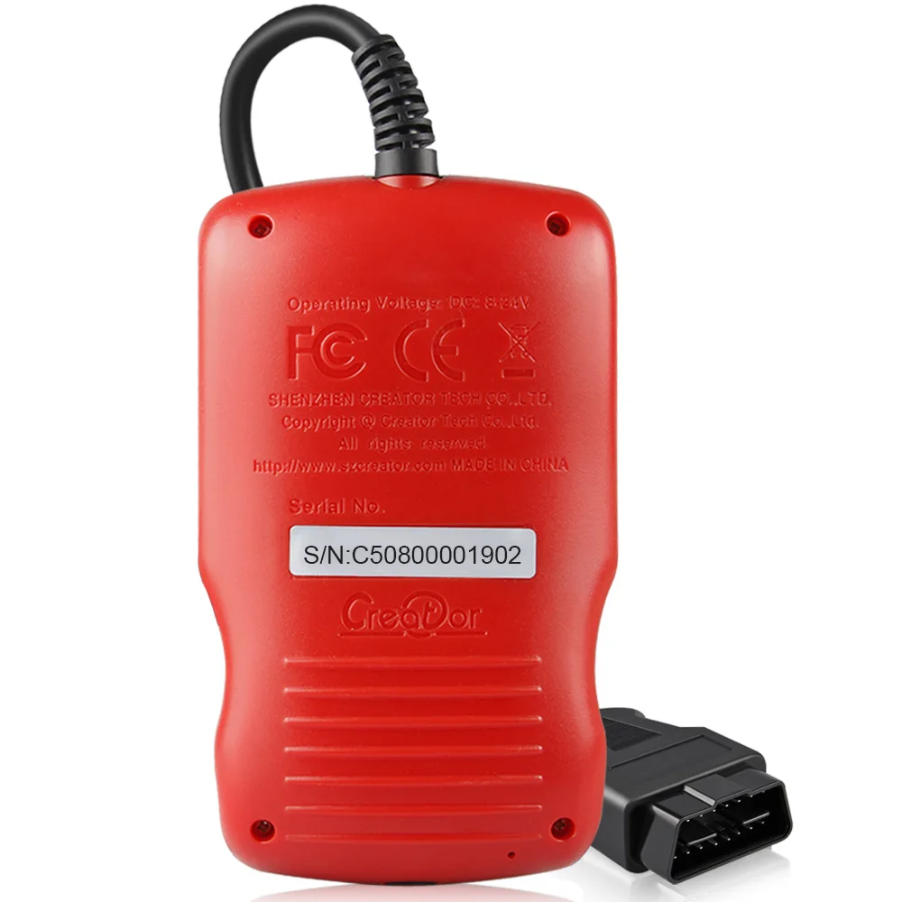 OBD2 Диагностический автоматический инструмент Creator C508 для FIAT/Alfa/abrith/Lancia OBDII/EOBD