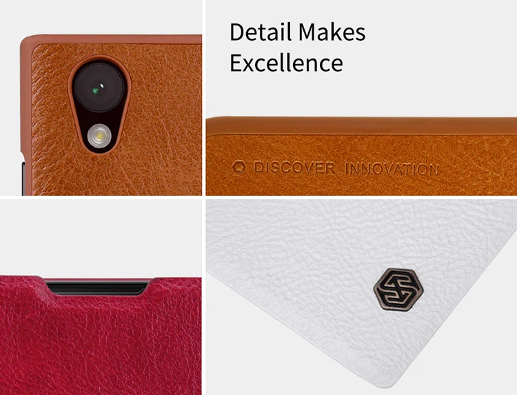 Чехол-книжка для Sony Xperia L1 кожаный с отделениями карт | Мобильные телефоны и