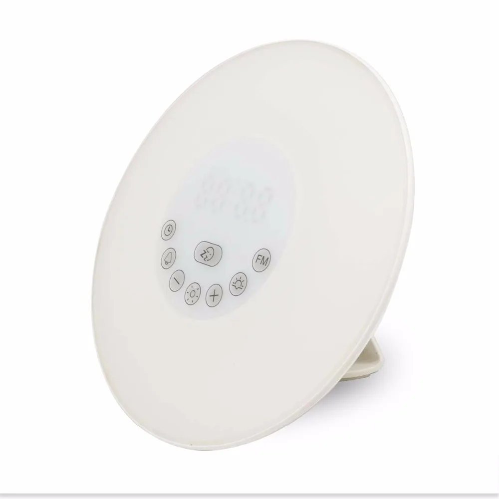 DC5V Новинка Светодиодный светильник для восхода солнца Будильник Ночник цифровой