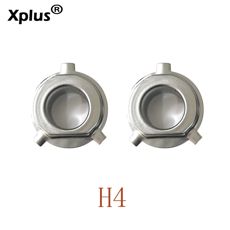 Xplus 2 шт. C6 адаптер H1 гнездо налобный фонарь светодиодный держатель лампы H1 H3H4 H7 H11 9005 9006 автомобильная светодиодная лампа для фары фиксатор - Цвет: H4