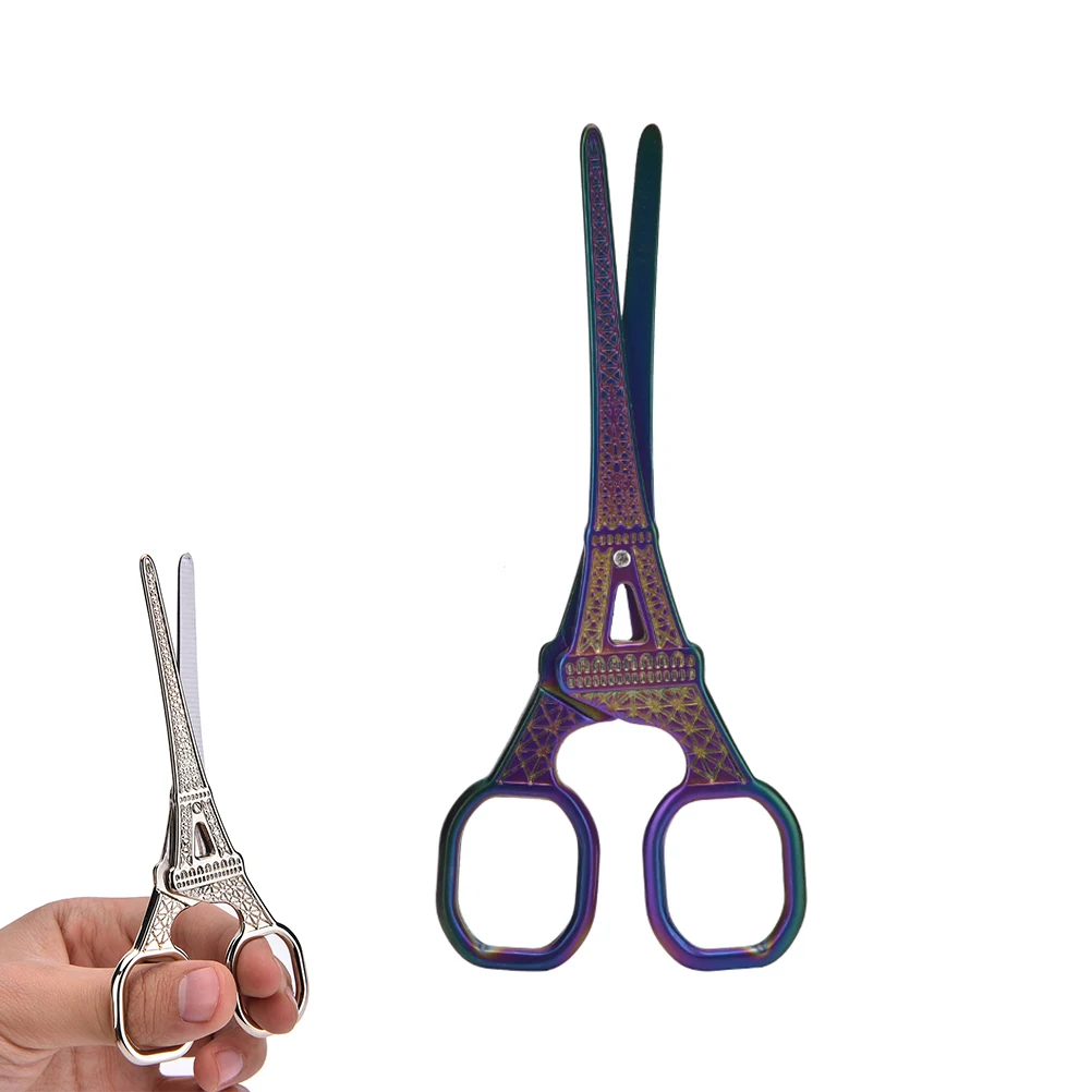 Ткань европейские винтажные швейные ножницы стилизованные под старину облако