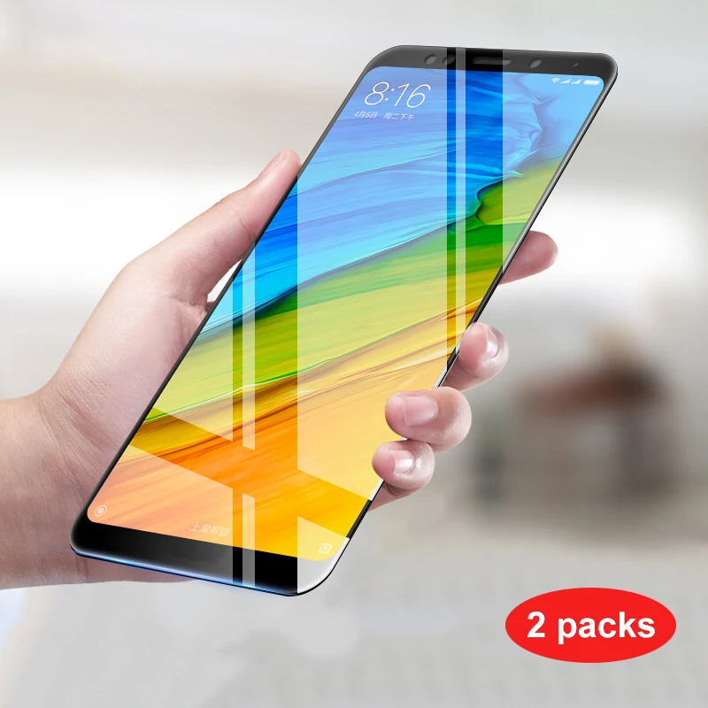 Защитная пленка для экрана Xiaomi Redmi 5 Plus закаленное стекло Xiomi Redmi5|Защитные стёкла и