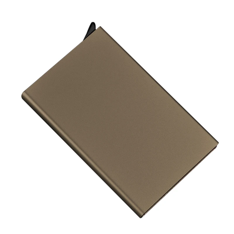 2018 Fashion Unisex Business Card Holder Stainless Steel Men Credit &amp ID Holders Solid Color Metal Case | Багаж и сумки