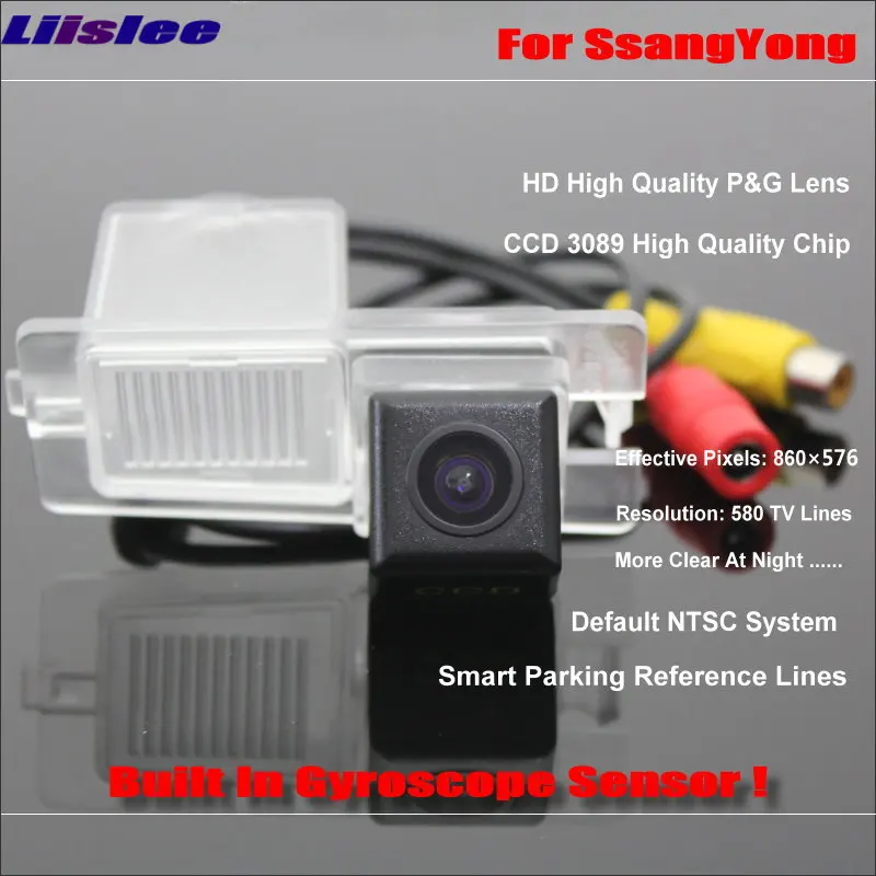 Liislee Intelligentized камера заднего вида для SsangYong Korando 2010 ~ 2016 Резервное копирование 580 ТВ