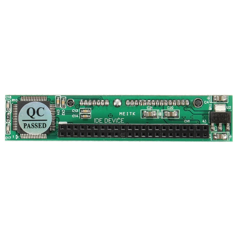 2," IDE Female to SATA папа адаптер для жесткого диска 2,5" ноутбук 44 штифта папа IDE до 22 штифтов SATA адаптер для жесткого диска конвертер