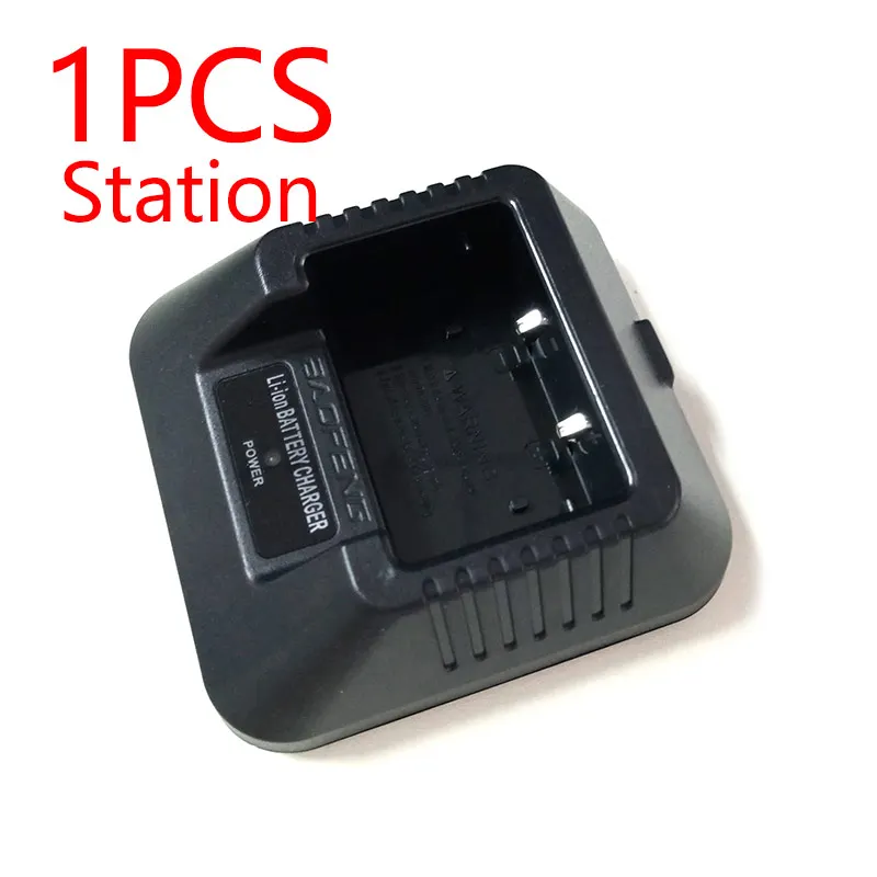 1pcs Chager Station Baofeng оригинальные новые аксессуары ремешок антенна задняя клипса зарядная станция наушники для baofeng UV-5R 5re 5ra 888s портативная рация - Цвет: 1pcs Chager Station
