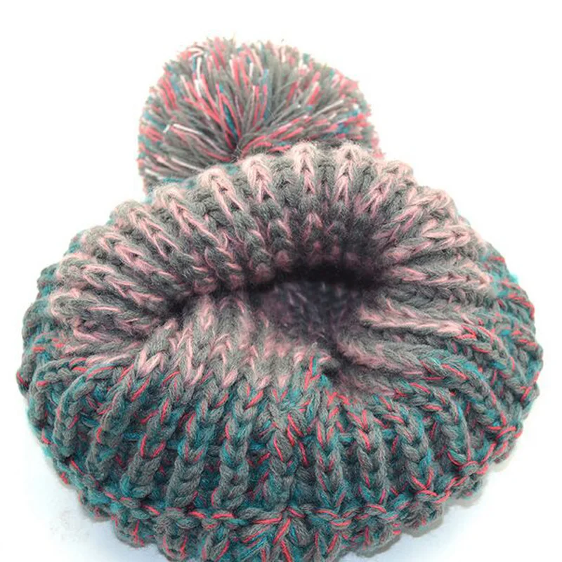 Корейские модные шляпы Gorros новый стиль вязаная Лоскутная шапка бини для женщин