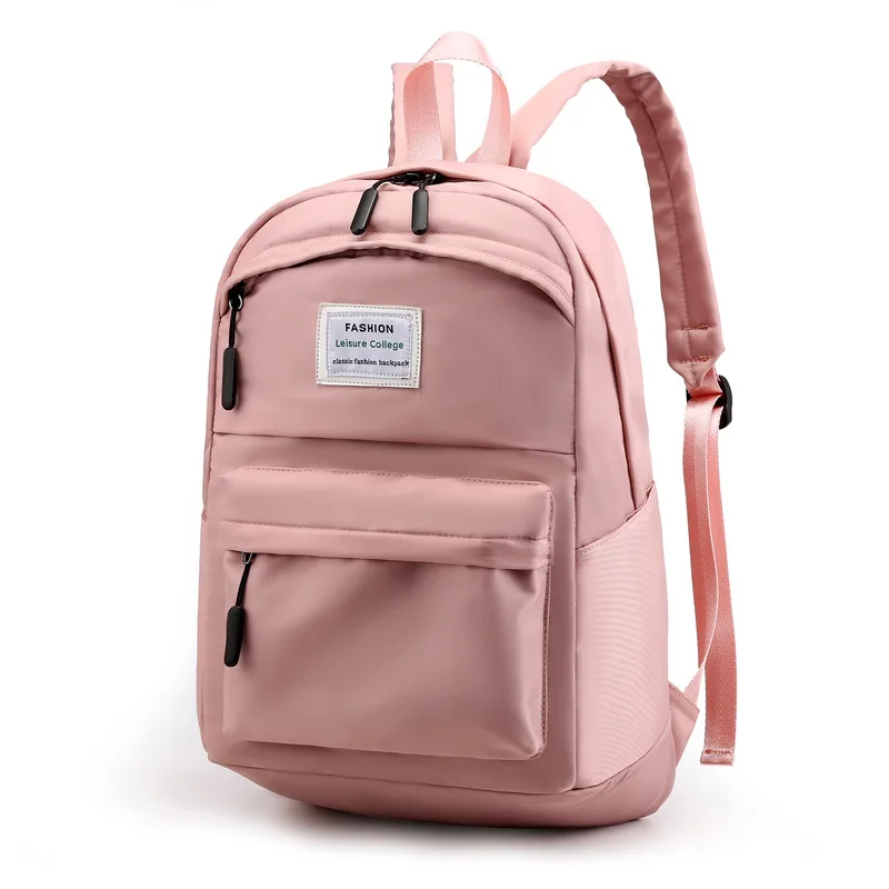 

8611 Fashion Double Shoulder Bag Original Ulzzang High School Student Campus Trendy Backpack Schoolbag Girl Backpack