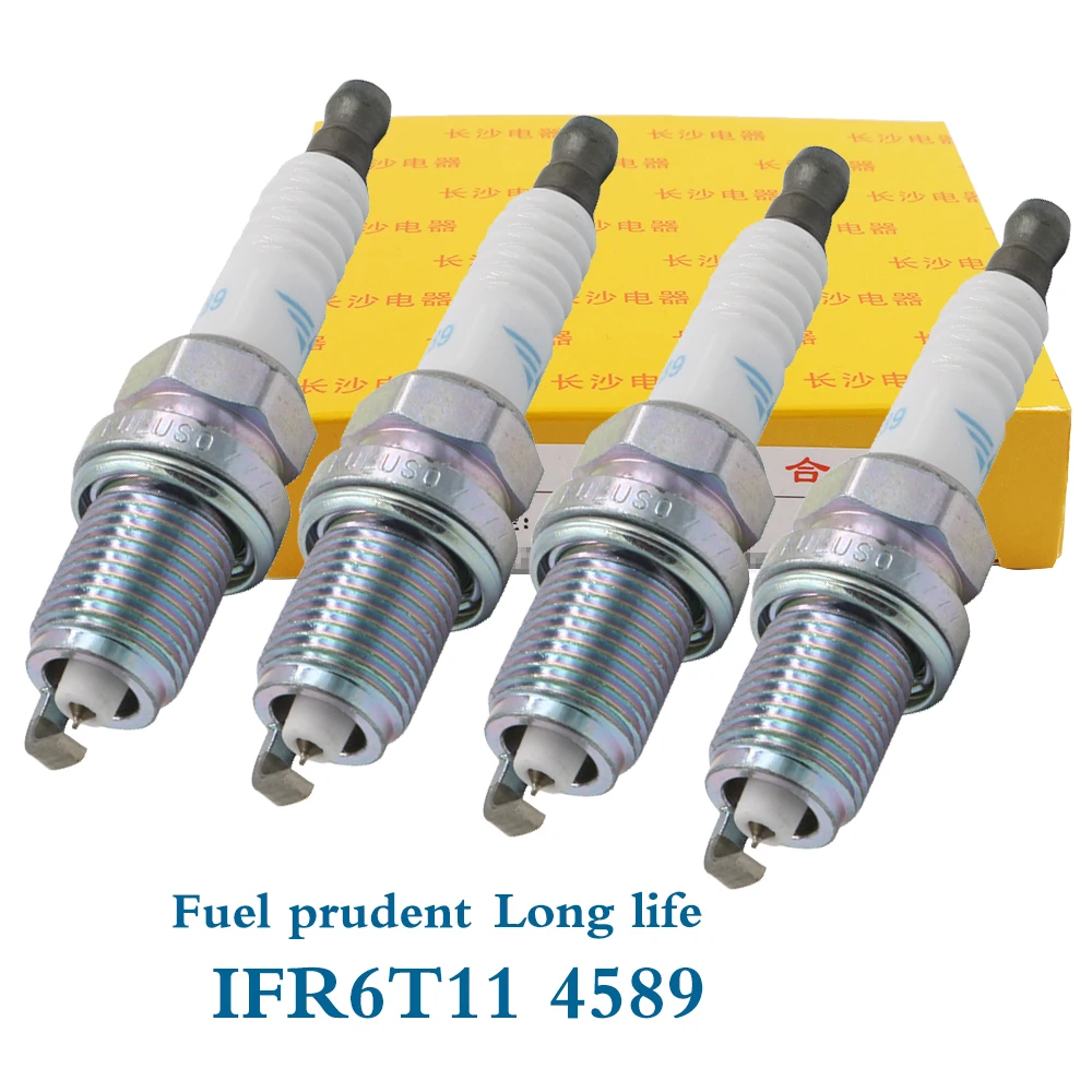 Свеча зажигания DS Иридий-Платина s IFR6T11 4589 для Toyota RAV4/PREVIA 2.4L Land Cruiser Lexus GS300 GS430