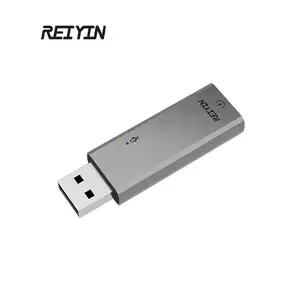 USB аудио ЦАП Reiyin 192 кГц 24 бит оптический Toslink HIFI адаптер для домашнего кинотеатра гарнитуры портативный голосовой чат звуковая карта