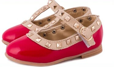 Spring/Autumn Girls Shoes For Children Princess Sneaker PU Leather Baby&ampKids Cute Flat Sandals Size 21-36 |