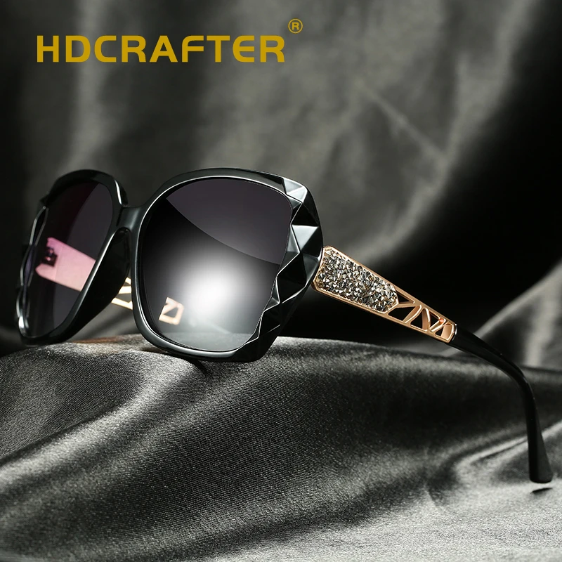 HDCRAFTER модные роскошные женские Поляризованные Солнцезащитные очки