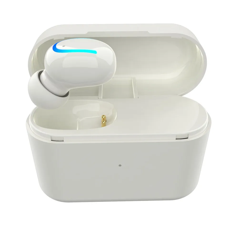 Беспроводная стереогарнитура VOBERRY, универсальная мини-гарнитура с одним Bluetooth 4,2, наушники-вкладыши, наушники, магнитная зарядная коробка с микрофоном DD
