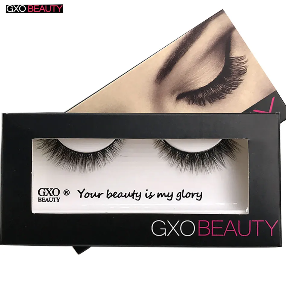 GXO Красота Новый 1 пара Ложные Длинные природные ресницы мягкие макияжа 3D норки