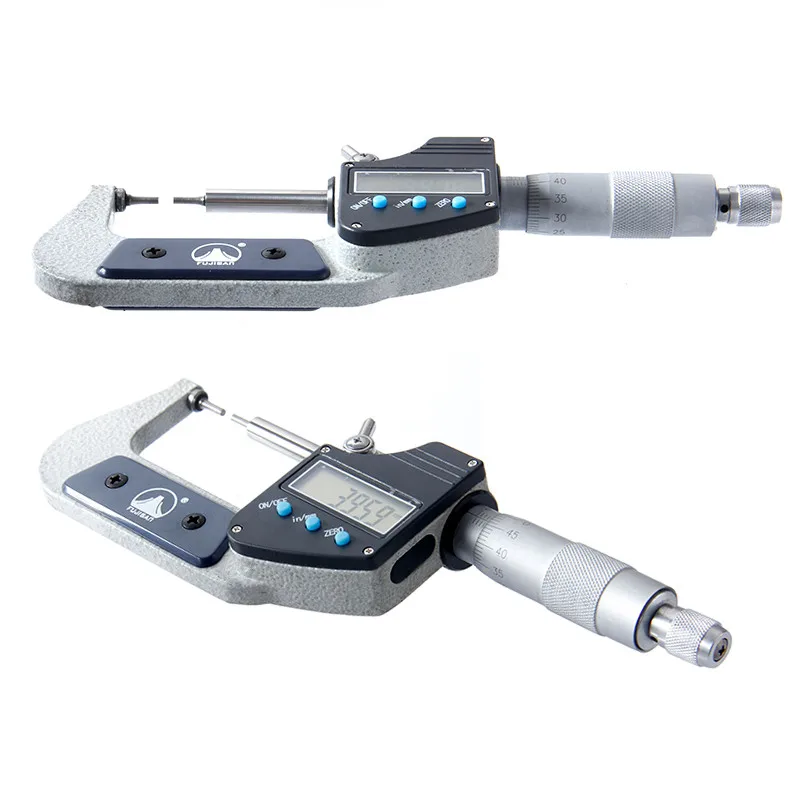 Цифровой микрометр 0 25 мм/0 001 дюйма/мм|outside micrometer|micrometer outsidemeasuring micrometer |