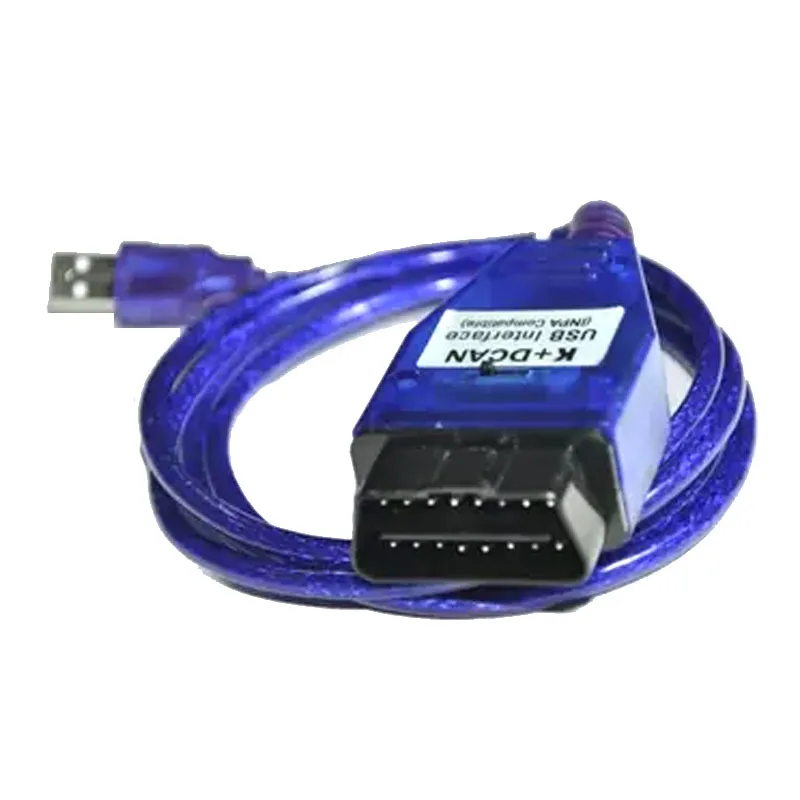 Белый/синий для INPA K + CAN с чипом FT232RL переключателем DCAN USB интерфейсный кабель KCAN