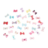 1020pcs dogs bows multi color cute ribbon bows for long hair pets shih tzu dogs hair grooming products pour chien petite taille