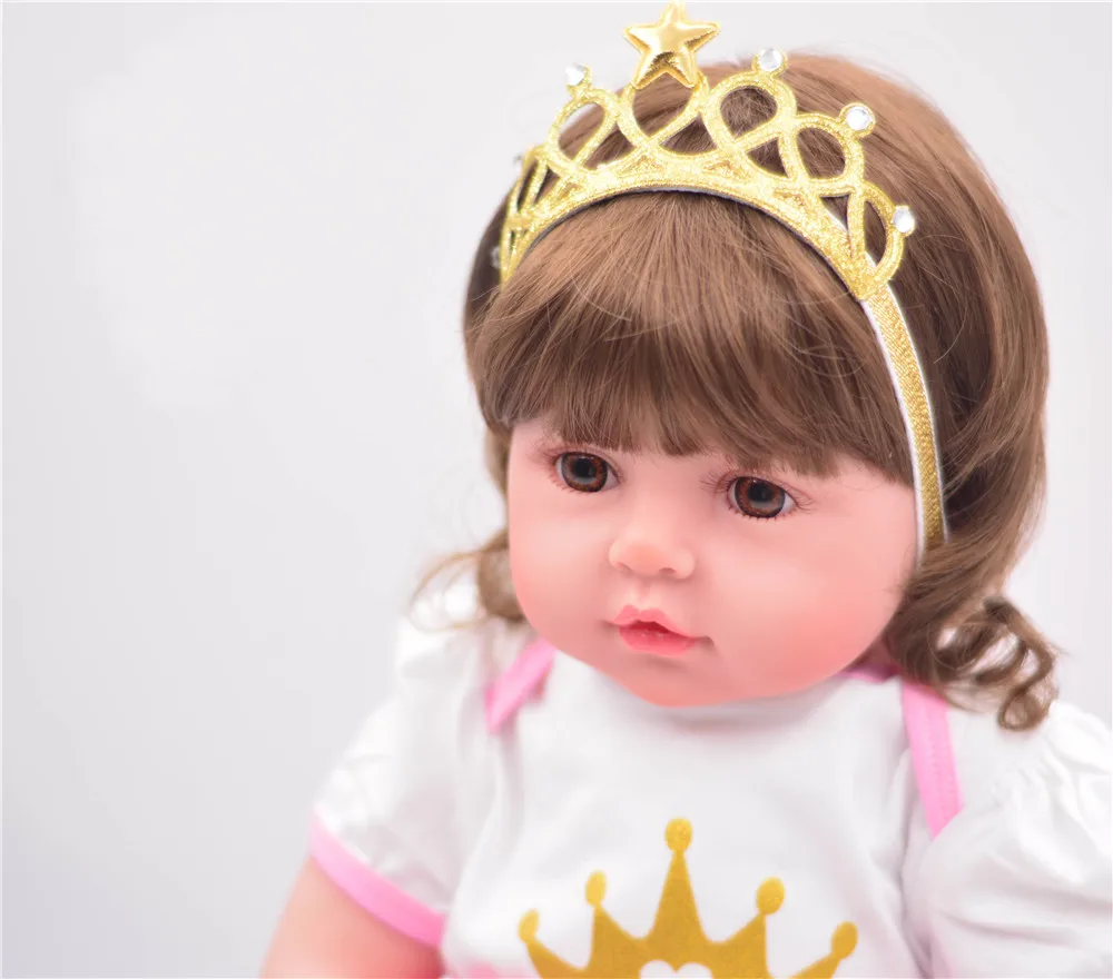 60 см куклы Reborn Babies 3/4 силиконовые руки и ноги мягкие boneca детские игрушки для