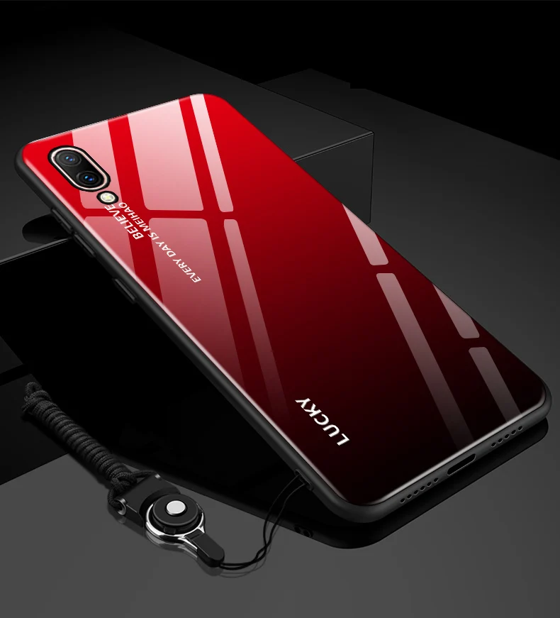Корпус для VIVO X23 чехол для телефона задняя крышка градиентное закаленное стекло крышка для VIVO X23 X 23 Телефон Protercted задняя крышка VIVOX23