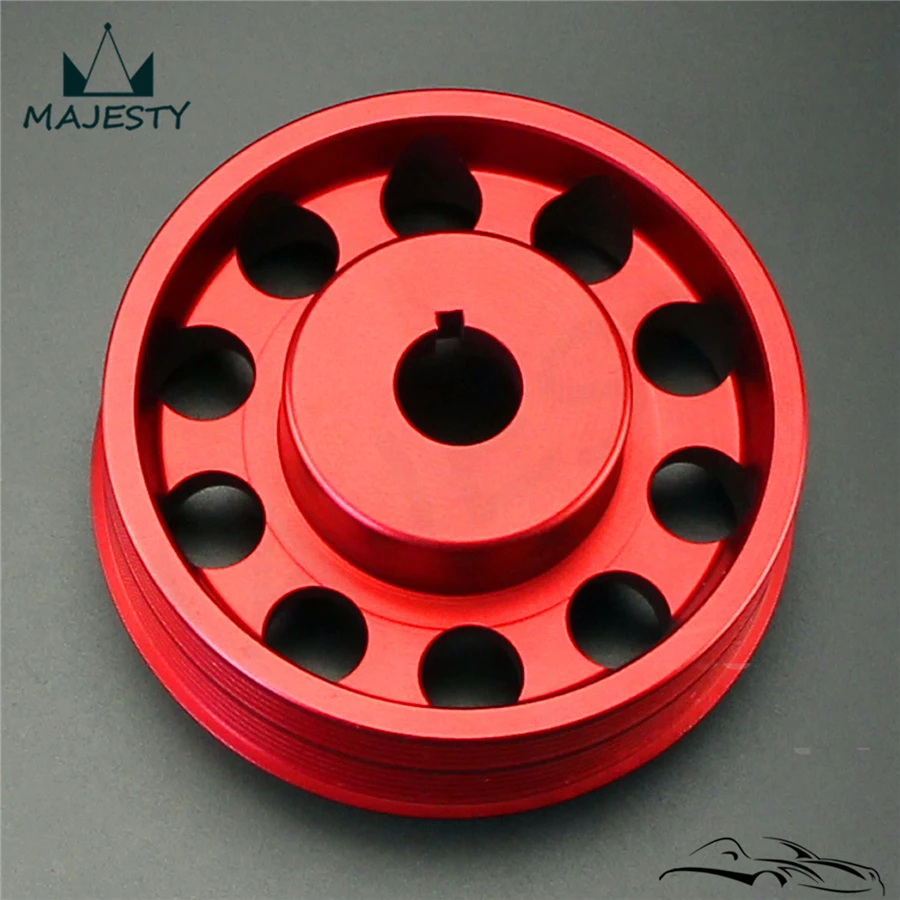 Светильник Алюминиевый коленчатый вал для Subaru Impreza WRX STI|crank pulley|aluminum crank pulleycrankshaft