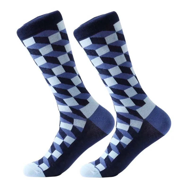 MYORED drop shipping Combed Cotton Causal Novelty Gifts Socks Men fashion autumn winter four seasons Calcetines de hombre