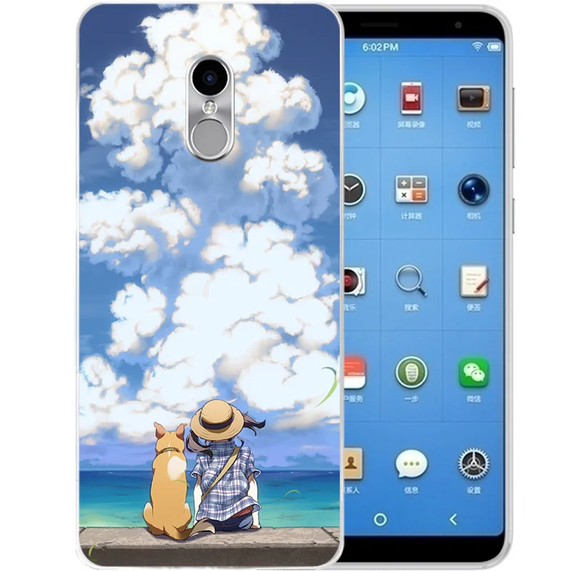 Красивый мультфильм телефон чехол для Конка s5 звездное небо узор Мягкая