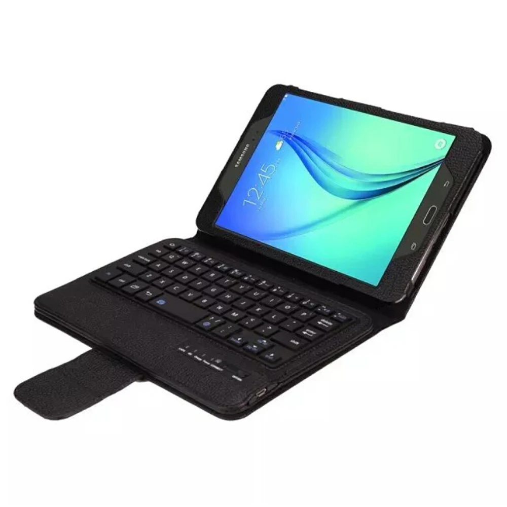 Беспроводной Bluetooth клавиатура для samsung Galaxy Tab A 8,0 дюймов SM-T350 SM-T355 SM-P350/P355 Съемный чехол на магните