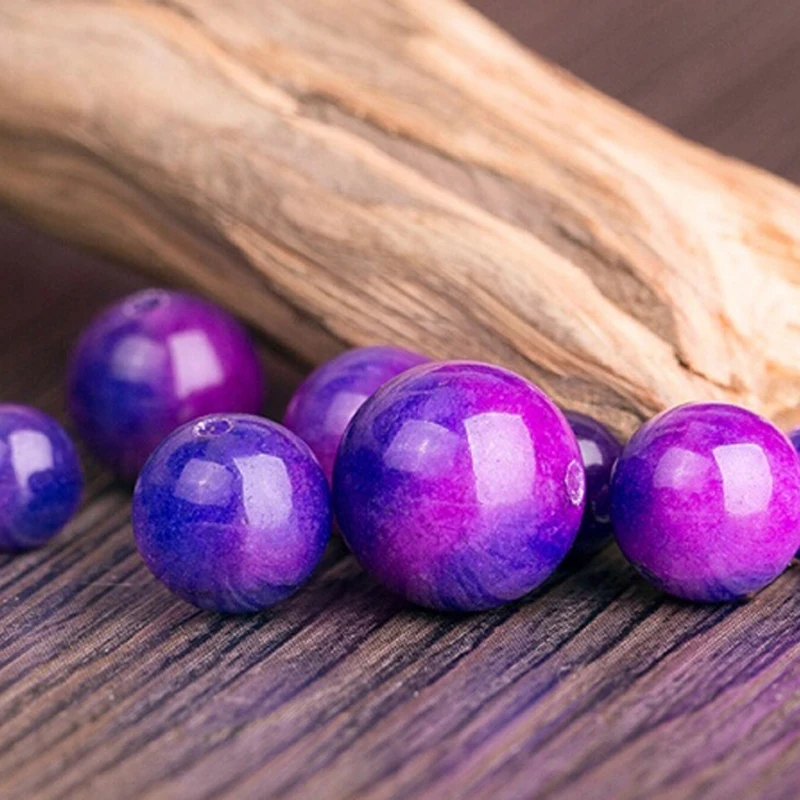 Бесплатная доставка 20 шт./лот бусины Charoite Новое поступление женский браслет для