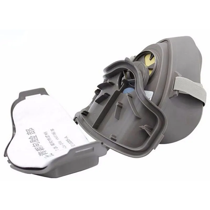 Полумаска респиратор противогаз фильтр хлопок пыленепроницаемый анти-туман и