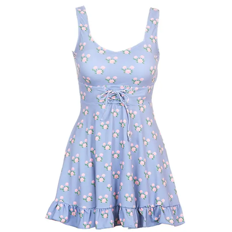 M-XL пикантные Малый цветочный принт Купальники для малышек Новое поступление 2019