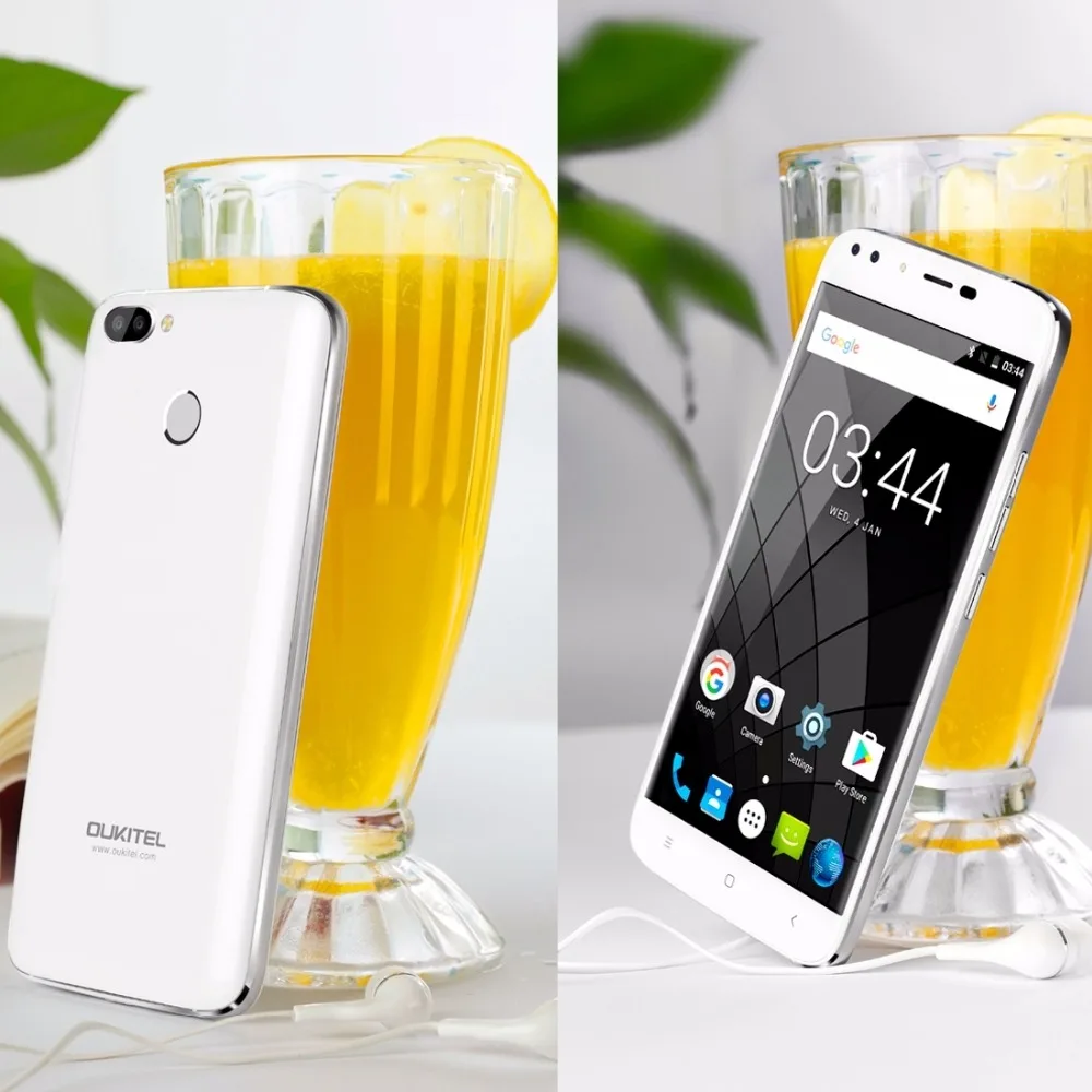 Oukitel U22 2 GB + 16 Dual 3g сзади Камера с двойной Фронтальная камера идентификации