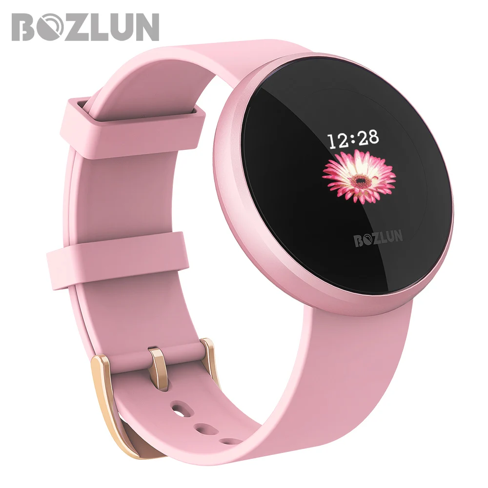 New Gift Fashion Women Smart Digital Watch Female Period Reminder HeartRate Waterproof Colories Step Beauty Smart Bracelet