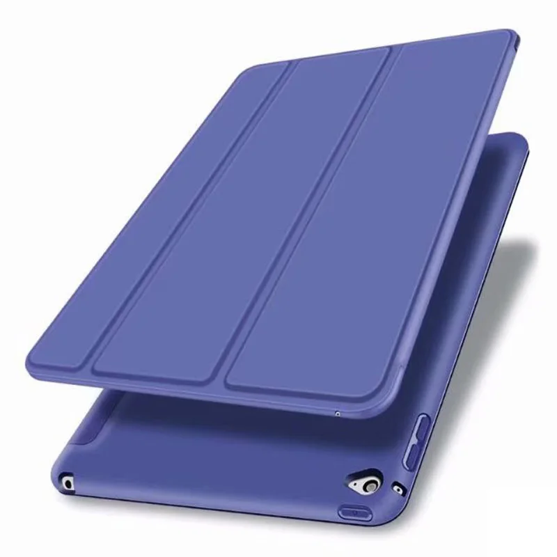 Ультратонкий Мягкий силиконовый смарт-чехол в 3 раза с функцией автоматического