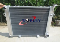 3row aluminum radiator 1987 2006 for jeep wrangler yjtjlj 2 4l 4 2l 00 99 98 97 96