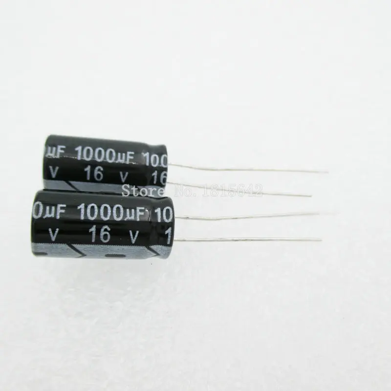 20 шт./лот Алюминиевый Электролитический Конденсатор 1000 мкФ 16V 8*16