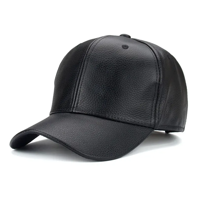 Trendy Fashion Hot Unisex Man Woman Cool High Quality PU Leather Adjustable Outdoor Sun proof Snapback Hat Baseball Cap|baseball cap|baseball cap