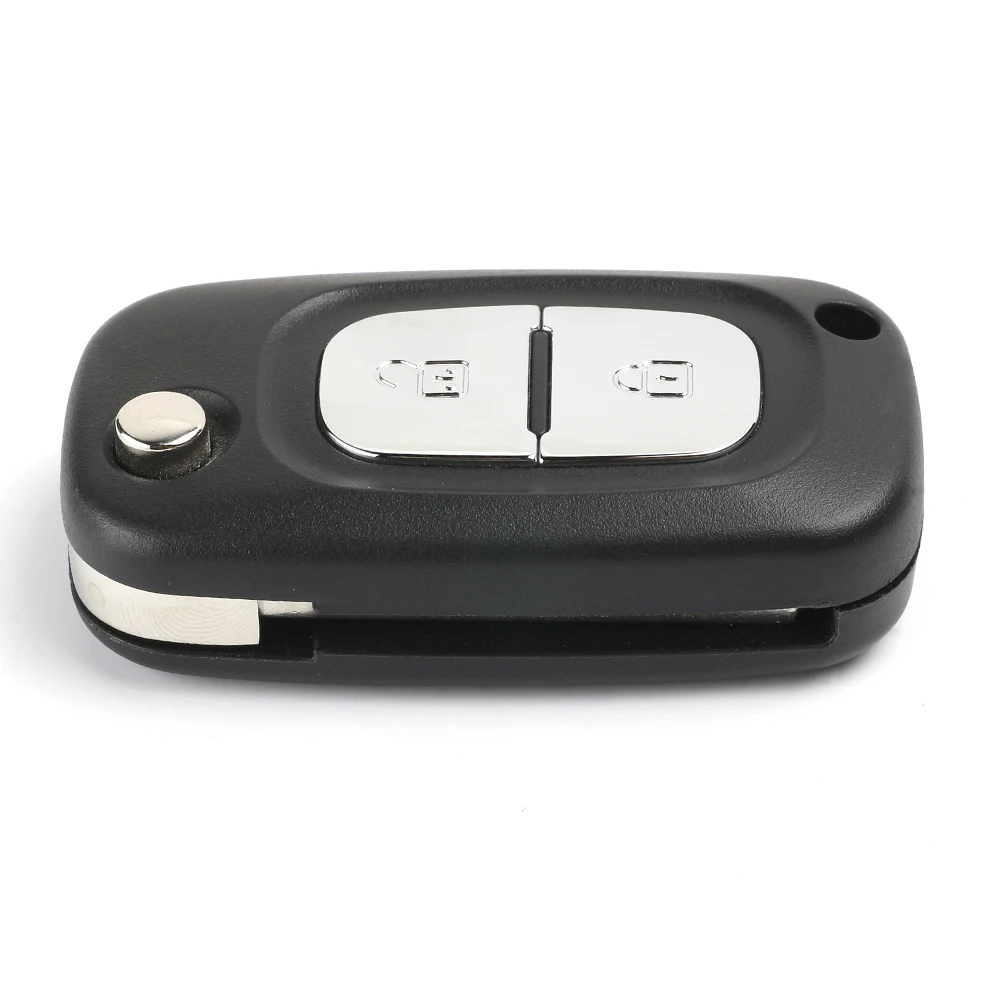 Keyecu дистанционный ключ 2 кнопки 433 МГц ID46 PCF7947 чип для Renault Clio 3 Master Kangoo Twingo 2006