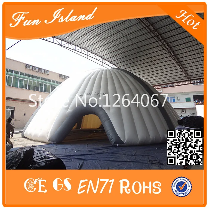 Гигантская светодиодная палатка для вечеринки распродажа дешевая надувная