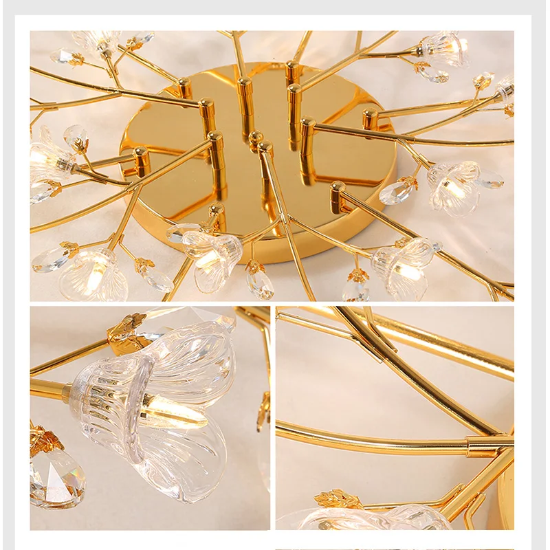 Скандинавское освещение современная мода для гостиной светодиодные потолочные