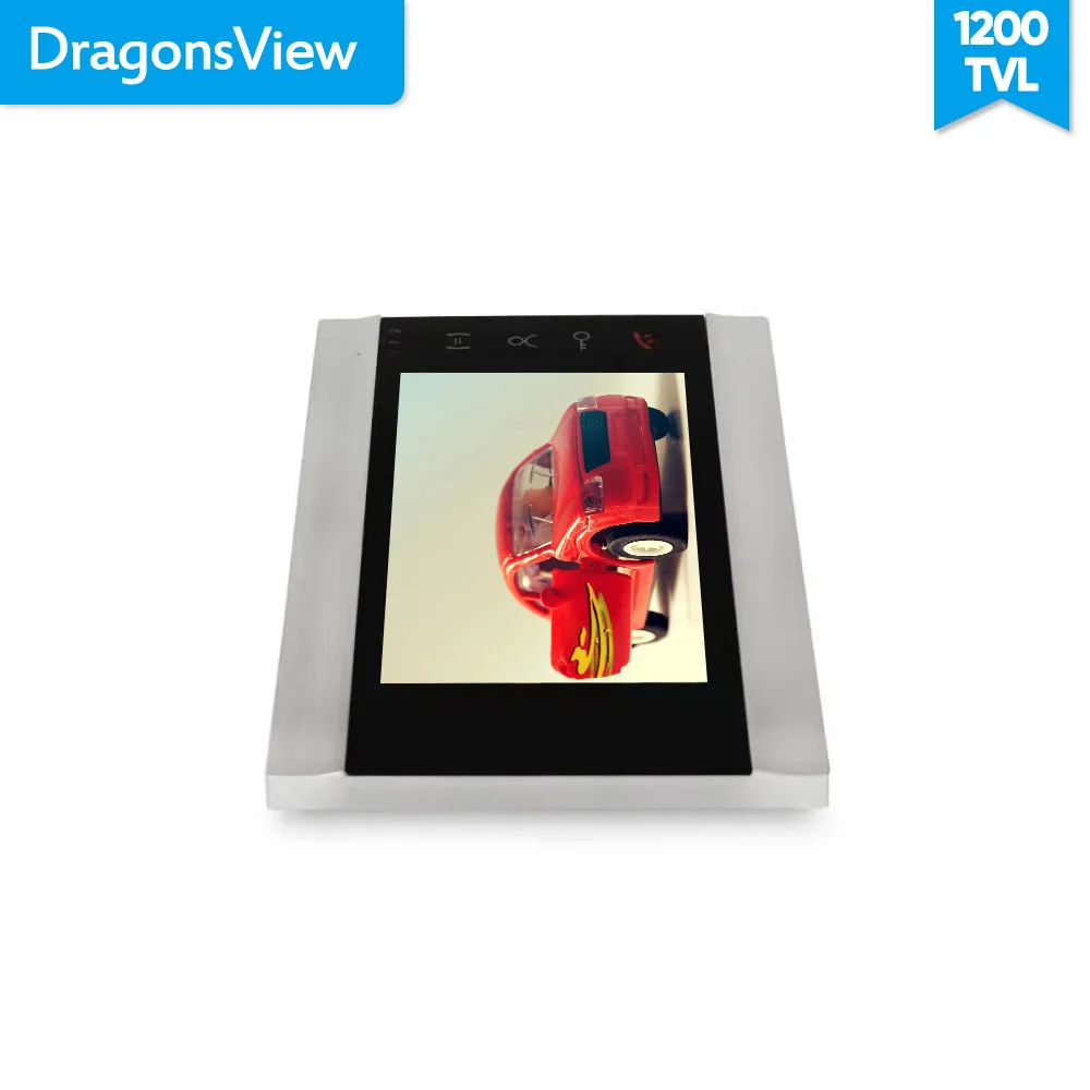 Dragonsview 7 дюймов видео дверной звонок камера с монитором 1200TVL запись