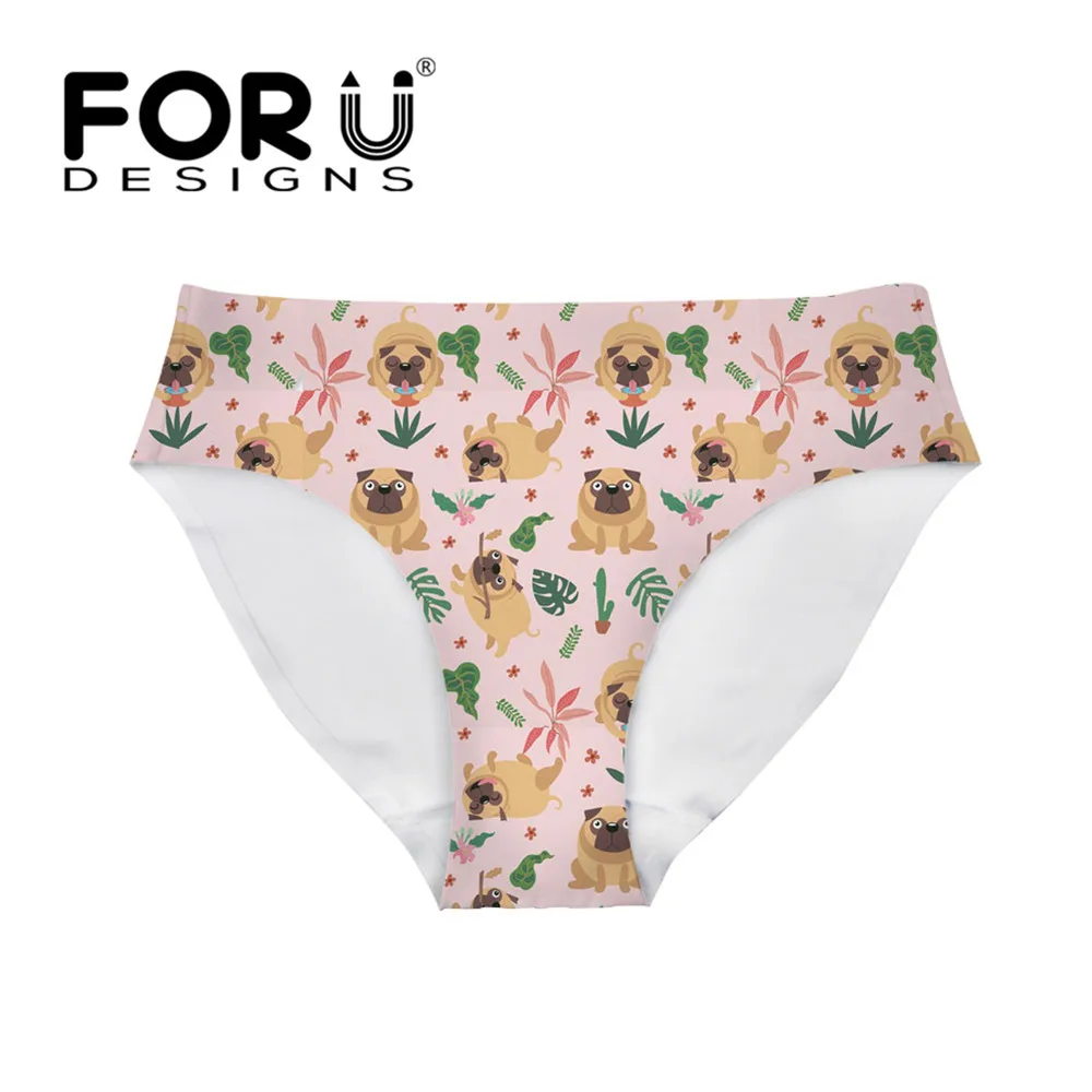 FORUDESIGNS стильные женские бесшовные трусики брендовые для женщин тропические