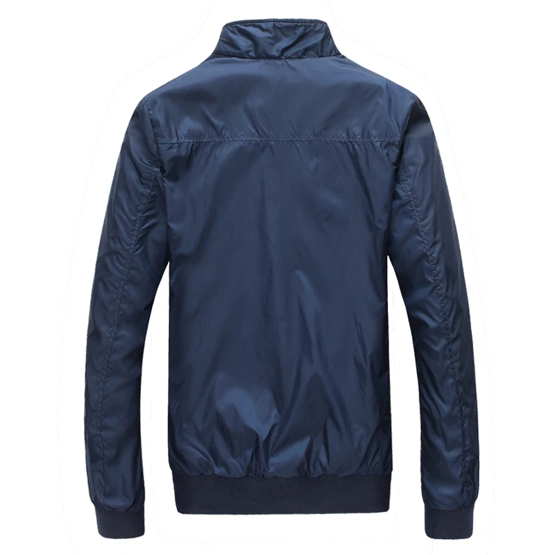 M-5XL, весенне-Летняя мужская куртка, Повседневная тонкая Толстая ветровка, куртка-бомбер для колледжа, черная ветровка, мужская куртка, университетская куртка, большой размер, YJ19