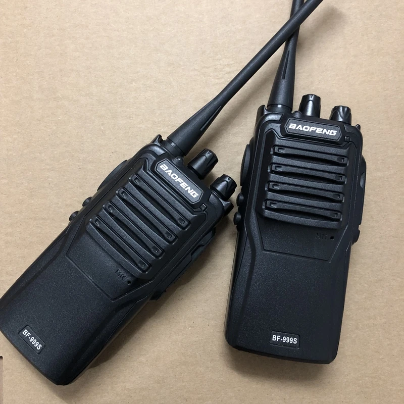 Рация baofeng 999S 2 шт. УВЧ 400 470 МГц 5 Вт мощная двухсторонняя радиосвязь 16 каналов +