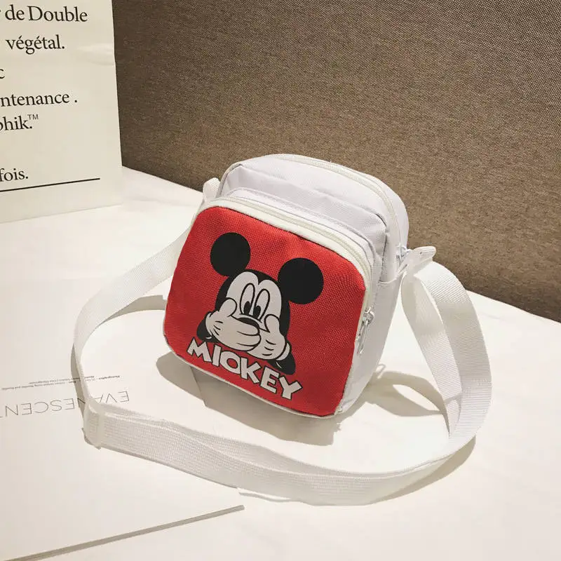 4 Детский плюшевый Кошелек disney г., новая Студенческая сумка на плечо для родителей и ребенка милая мини-сумка с принтом Микки Мауса для девочек - Цвет: 4