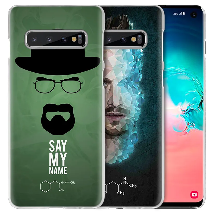 Чехол с принтом «во все тяжкие» чехол для samsung Galaxy S10 5G S10e S9 S8 M30 M20 M10 J4 J6 плюс J8 Note 8 9 прозрачный жесткий чехол из ПК для телефона Coque