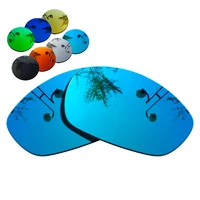 100 precisely cut polarized replacement lenses for straight jacket 2007 sunglasses blue mirrored coating color choices
