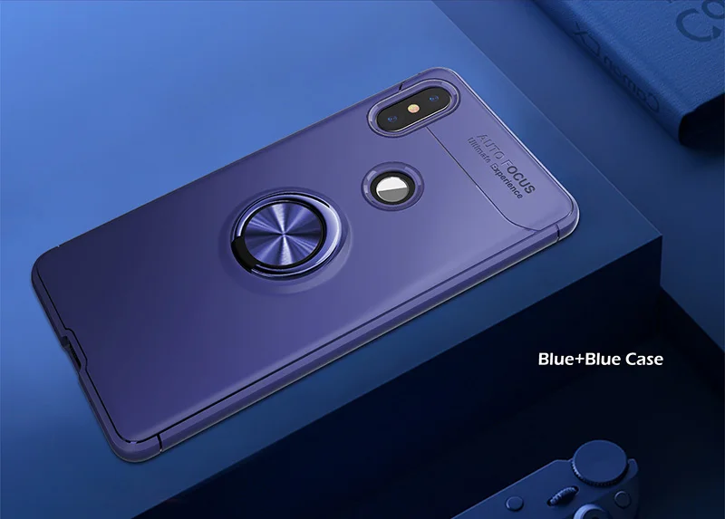 Для Xiaomi mi Mix 2S Чехол Explorer, силиконовый гелевый Чехол, автомобильный держатель, магнитный кронштейн, кольцо на палец, ТПУ чехол для mi x 2