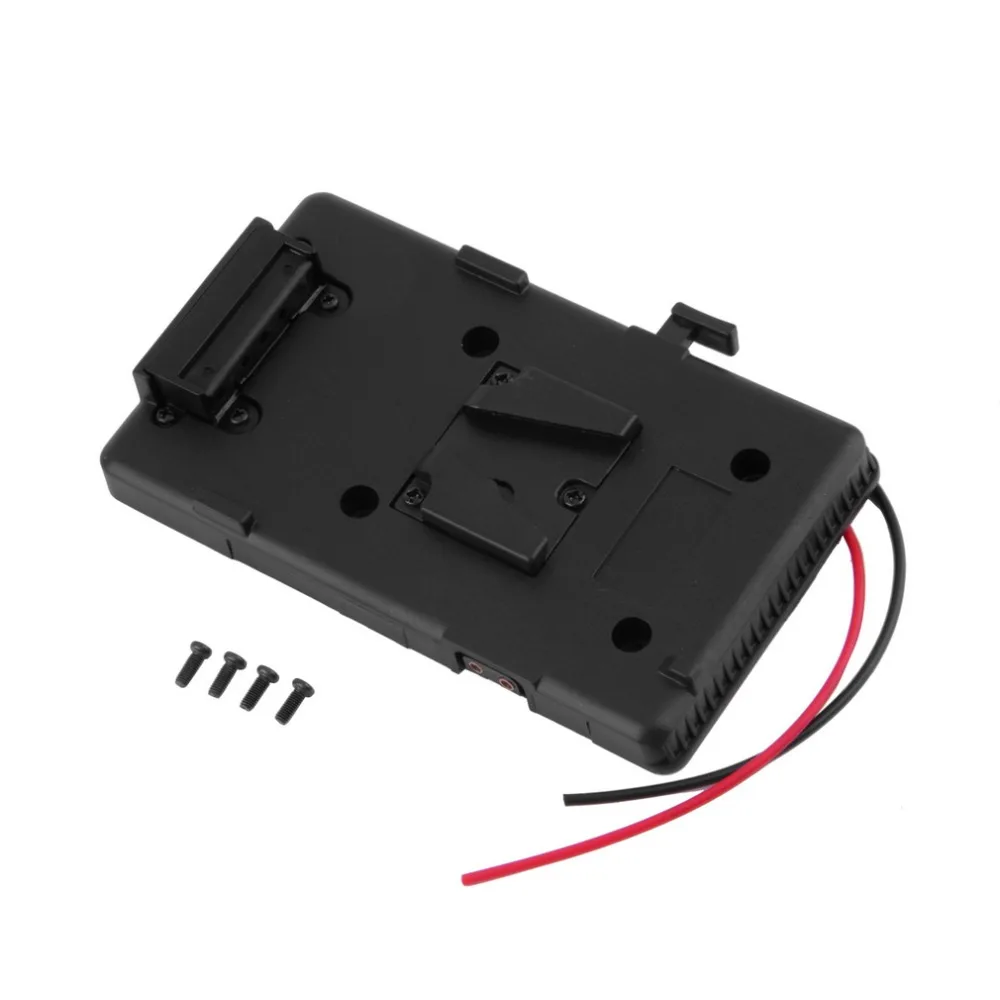 Аккумулятор Back Pack Plate Adapter для sony V-shoe V-Mount V-фиксированный аккумулятор внешний для DSLR видеокамеры видео свет