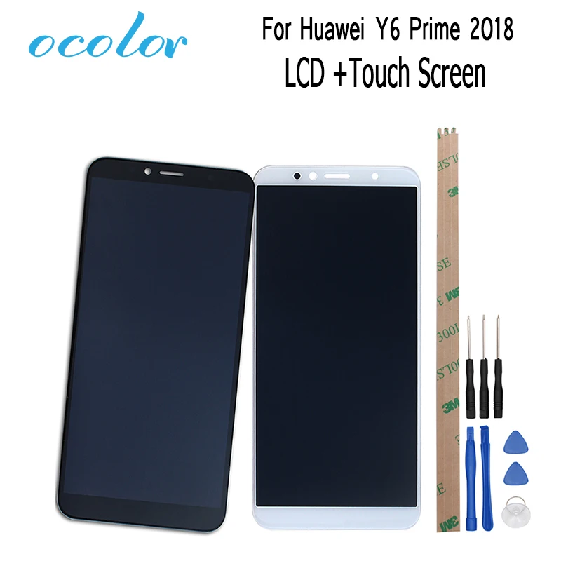 Ocolor для Huawei Y6 премьер 2018 ЖК дисплей и сенсорный экран 5 7 ''планшета Ассамблеи