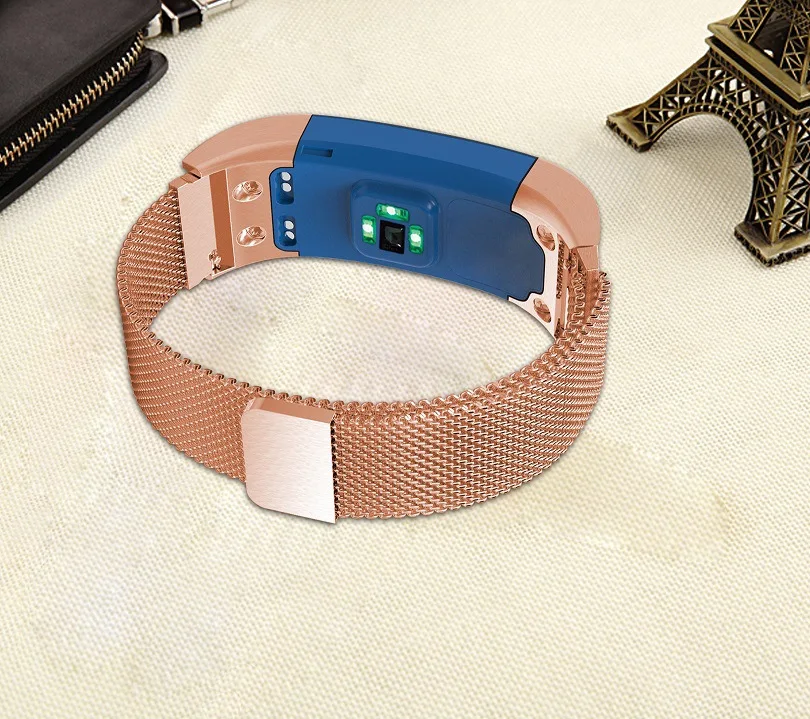 Металл Милан петлевой ремень сменный ремешок для часы Garmin vivosmart HR+ плюс ремешок для наручных часов для подход X10/X40 браслет класса «Люкс»